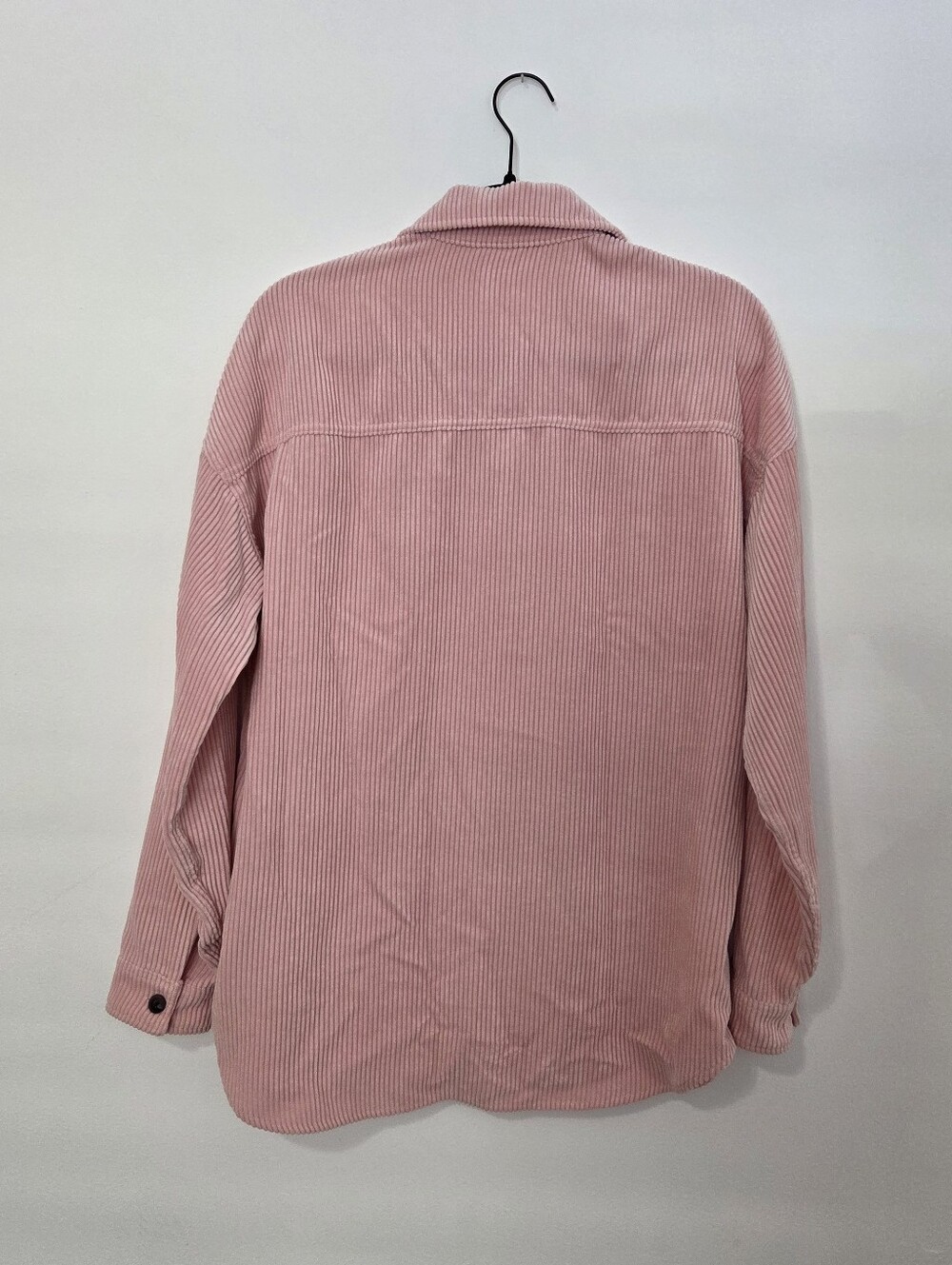 Twik Simons Pink Corduroy Oversized Shacket Jacket Size Small - Picture 10 of 12